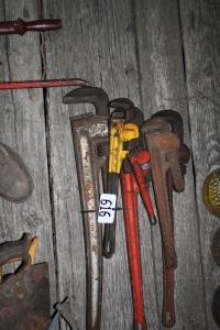 6 - 12" - 24" pipe wrenches